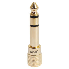UDG Ultimate Kopfhörer-Klinkenadapter Stecker 3.5mm (1/8”) auf 6.35mm (1/4”)