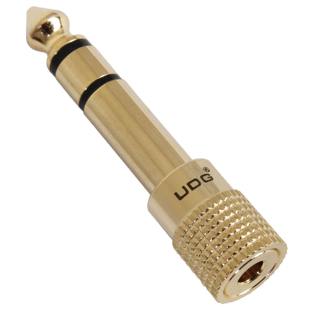 UDG Ultimate Kopfhörer-Klinkenadapter Stecker 3.5mm (1/8”) auf 6.35mm (1/4”)