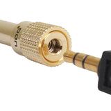 UDG Ultimate Kopfhörer-Klinkenadapter Stecker 3.5mm (1/8”) auf 6.35mm (1/4”)