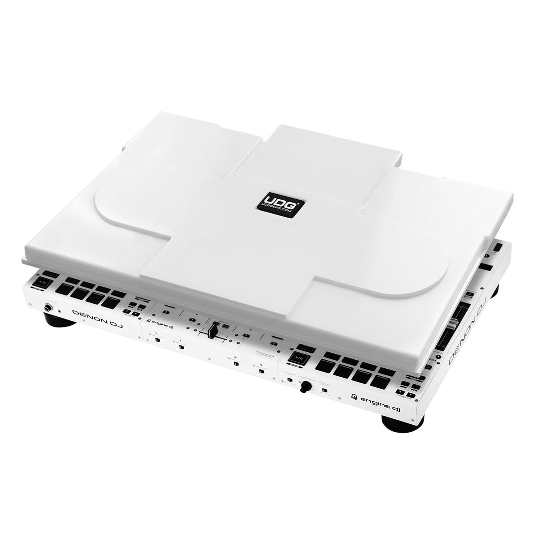 UDG Ultimate Denon DJ Prime 4+ Equipment Cover Weiß