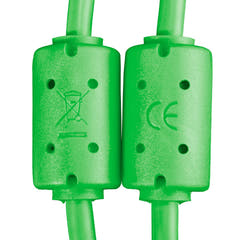 UDG Ultimate Audio Cable USB 2.0 C-B Grün Straight 1,5 m