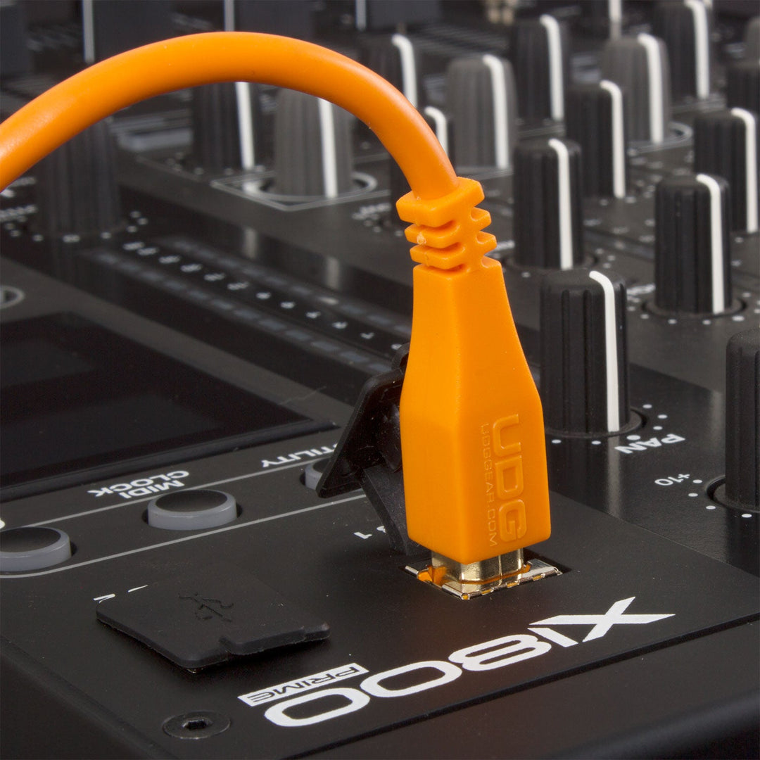UDG Ultimate Audio Cable USB 2.0 C-B Orange Straight 1,5 m