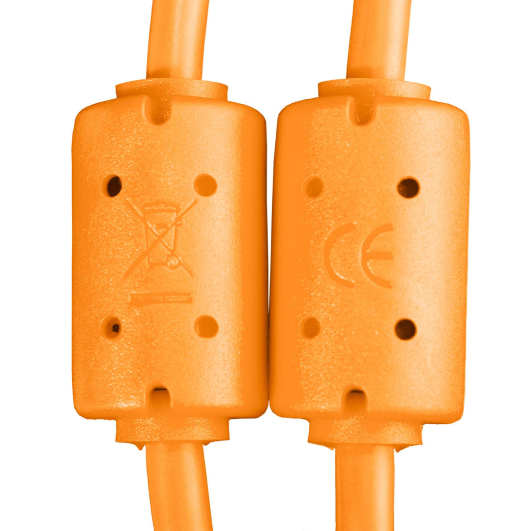 UDG Ultimate Audio Cable USB 2.0 C-B Orange Straight 1,5 m