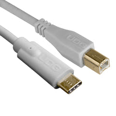 UDG Ultimate Audio Cable USB 2.0 C-B Weiß Straight 1,5 m