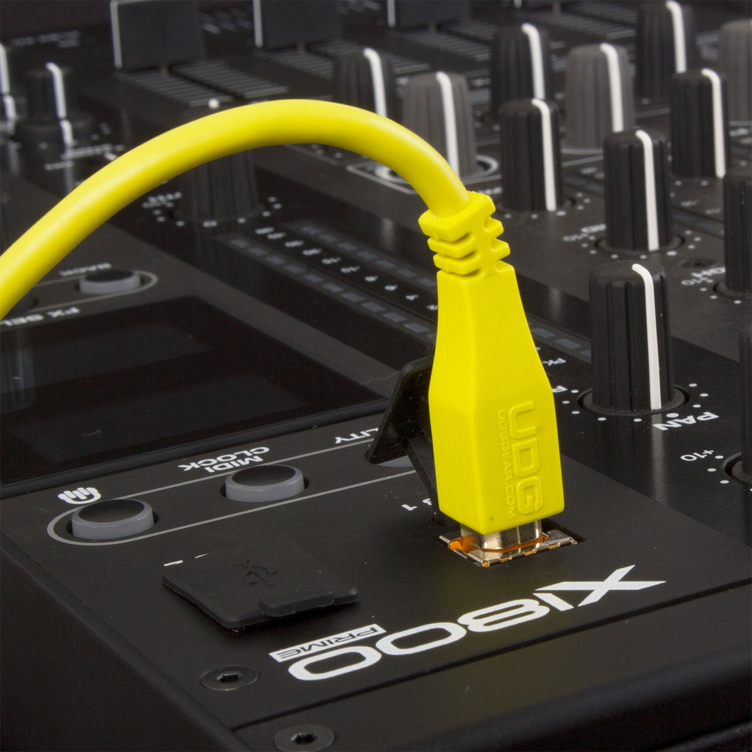 UDG Ultimate Audio Cable USB 2.0 C-B Gelb Straight 1,5 m