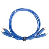 UDG Ultimate Audio Cable Set RCA - RCA Blau Straight 1,5 m