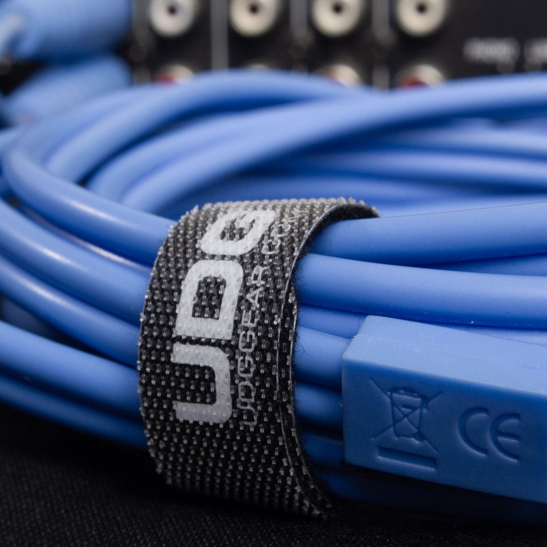 UDG Ultimate Audio Cable Set RCA - RCA Blau Straight 3 m
