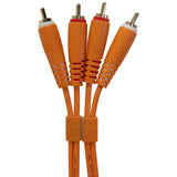 UDG Ultimate Audio Cable Set RCA - RCA Orange Straight 3 m