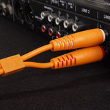 UDG Ultimate Audio Cable Set RCA - RCA Orange Straight 1,5 m