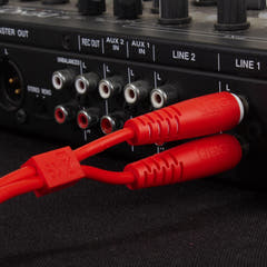 UDG Ultimate Audio Cable Set RCA - RCA Rot Straight 3 m