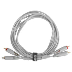 UDG Ultimate Audio Cable Set RCA - RCA Weiß Straight 1,5 m