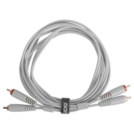 UDG Ultimate Audio Cable Set RCA - RCA Weiß Straight 1,5 m