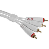 UDG Ultimate Audio Cable Set RCA - RCA Weiß Straight 3 m
