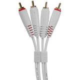 UDG Ultimate Audio Cable Set RCA - RCA Weiß Straight 3 m