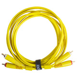 UDG Ultimate Audio Cable Set RCA - RCA Gelb Straight 3 m