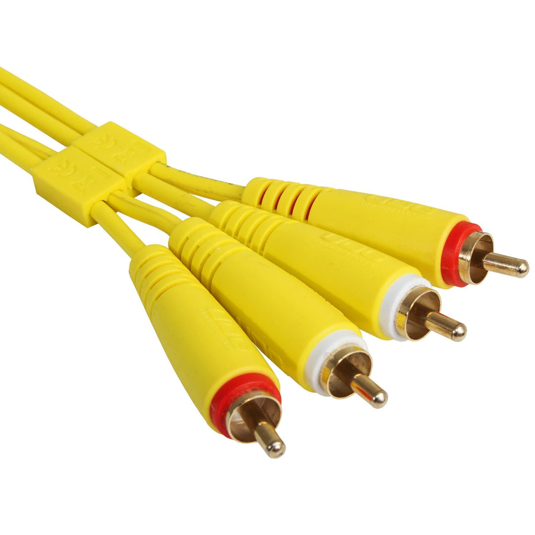 UDG Ultimate Audio Cable Set RCA - RCA Gelb Straight 3 m