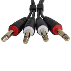 UDG Ultimate Audio Cable Set 1/4'' Jack-1/4'' Jack Schwarz Gerade 1,5m