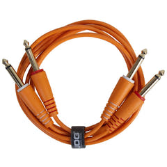 UDG Ultimate Audio Cable Set 1/4'' Jack-1/4'' Jack Orange Gerade 1,5m