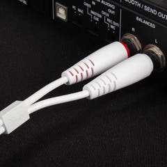 UDG Ultimate Audio Cable Set 1/4'' Jack-1/4'' Jack Weiß Gerade 3m