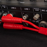 UDG Ultimate Audio Cable Set RCA Straight-RCA Angled Rot 3 m