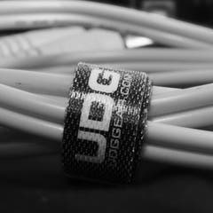 UDG Ultimate Audio Cable Set RCA Gerade-RCA Abgewinkelt Weiß 3m