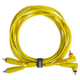 UDG Ultimate Audio Cable Set RCA Straight-RCA Angled Gelb 3 m
