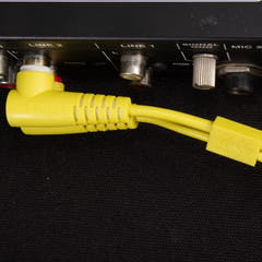 UDG Ultimate Audio Cable Set RCA Straight-RCA Angled Gelb 3 m