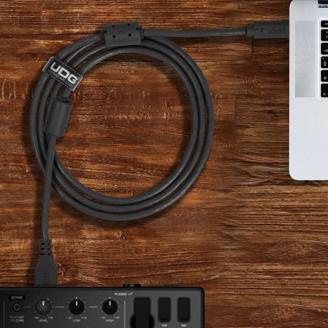 UDG Ultimate Kabel USB 3.2 C-A Schwarz Gerade 1,5m