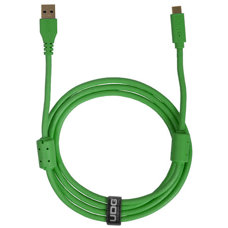 UDG Ultimate Kabel USB 3.2 C-A Grün Gerade 1,5m