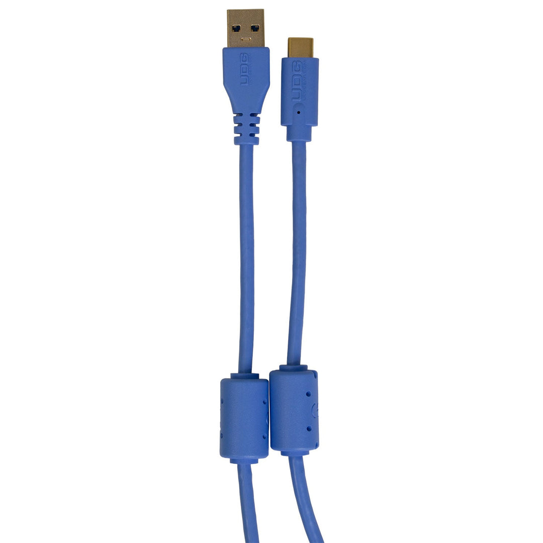 UDG Ultimate Kabel USB 3.2 C-A Blau Gerade 1,5m