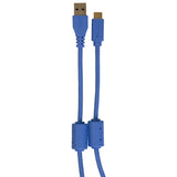 UDG Ultimate Kabel USB 3.2 C-A Blau Gerade 1,5m