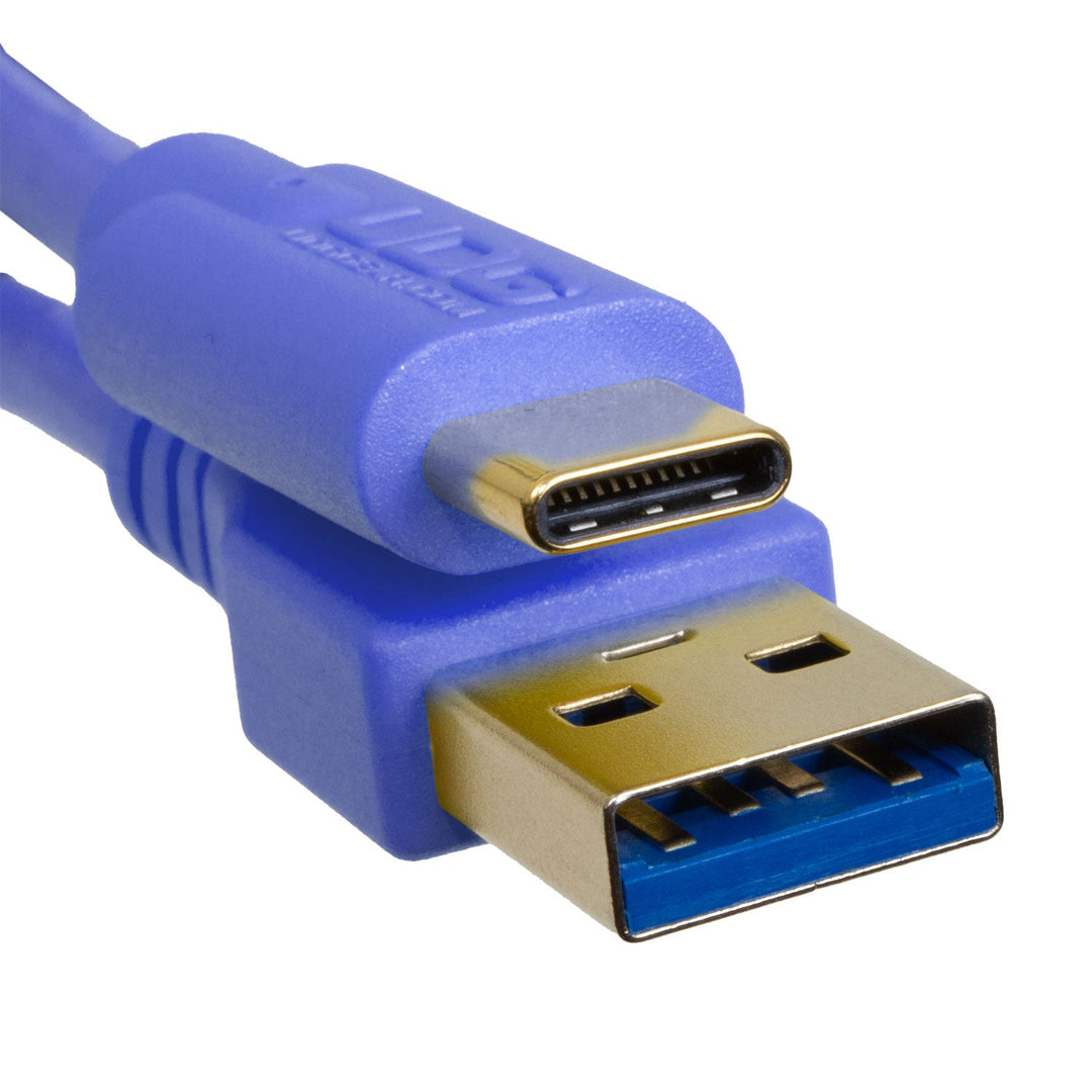 UDG Ultimate Kabel USB 3.2 C-A Blau Gerade 1,5m