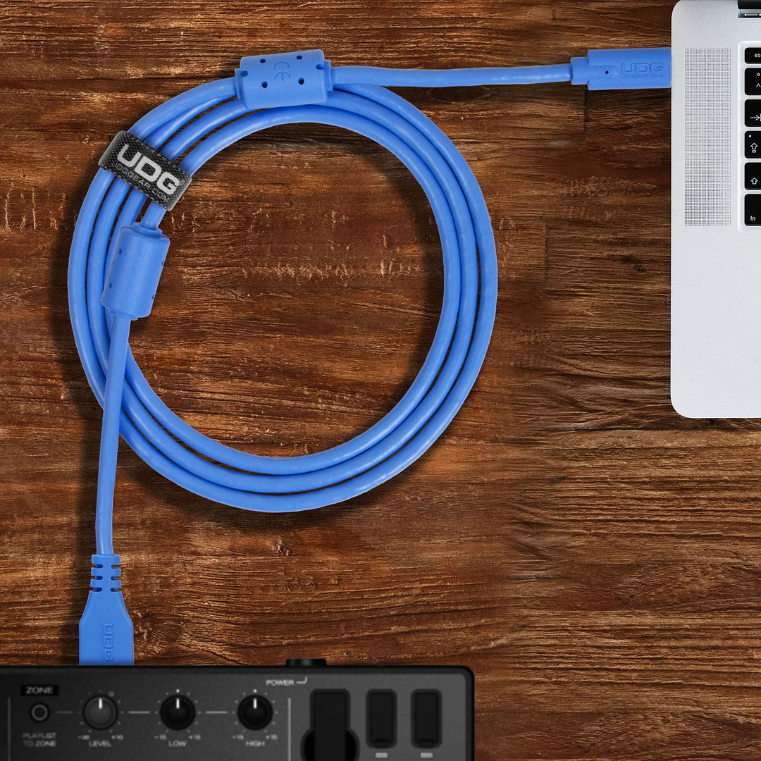 UDG Ultimate Kabel USB 3.2 C-A Blau Gerade 1,5m