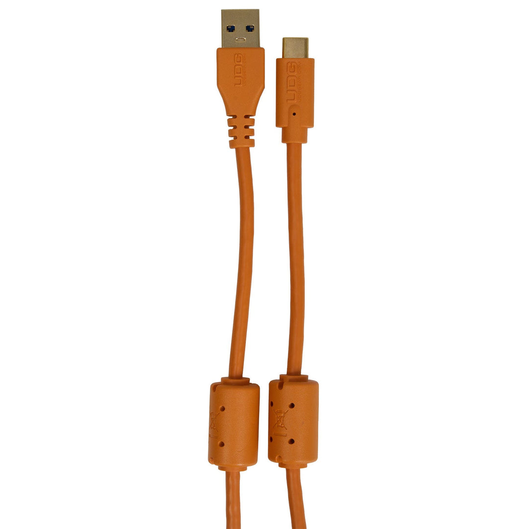 UDG Ultimate Cable USB 3.2 C-A Orange Gerade 1,5m