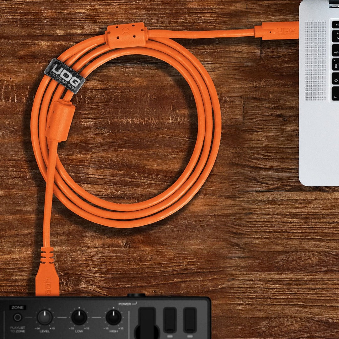 UDG Ultimate Cable USB 3.2 C-A Orange Gerade 1,5m