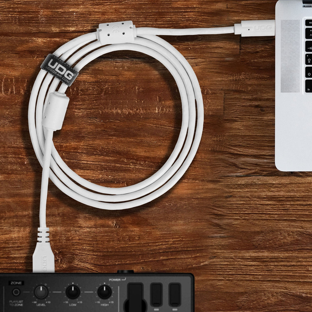 UDG Ultimate Kabel USB 3.2 C-A Weiß Gerade 1,5m