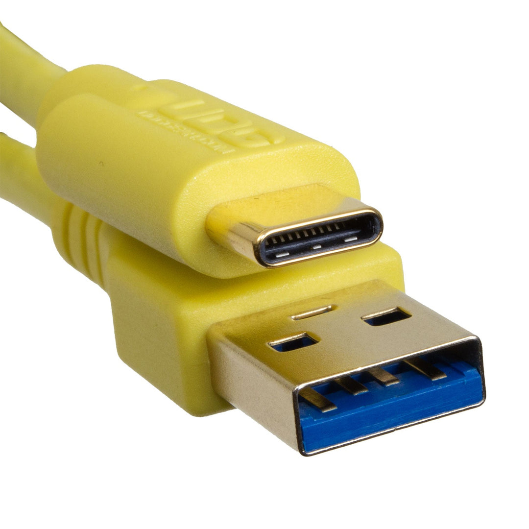 UDG Ultimate Kabel USB 3.2 C-A Gelb Gerade 1,5m
