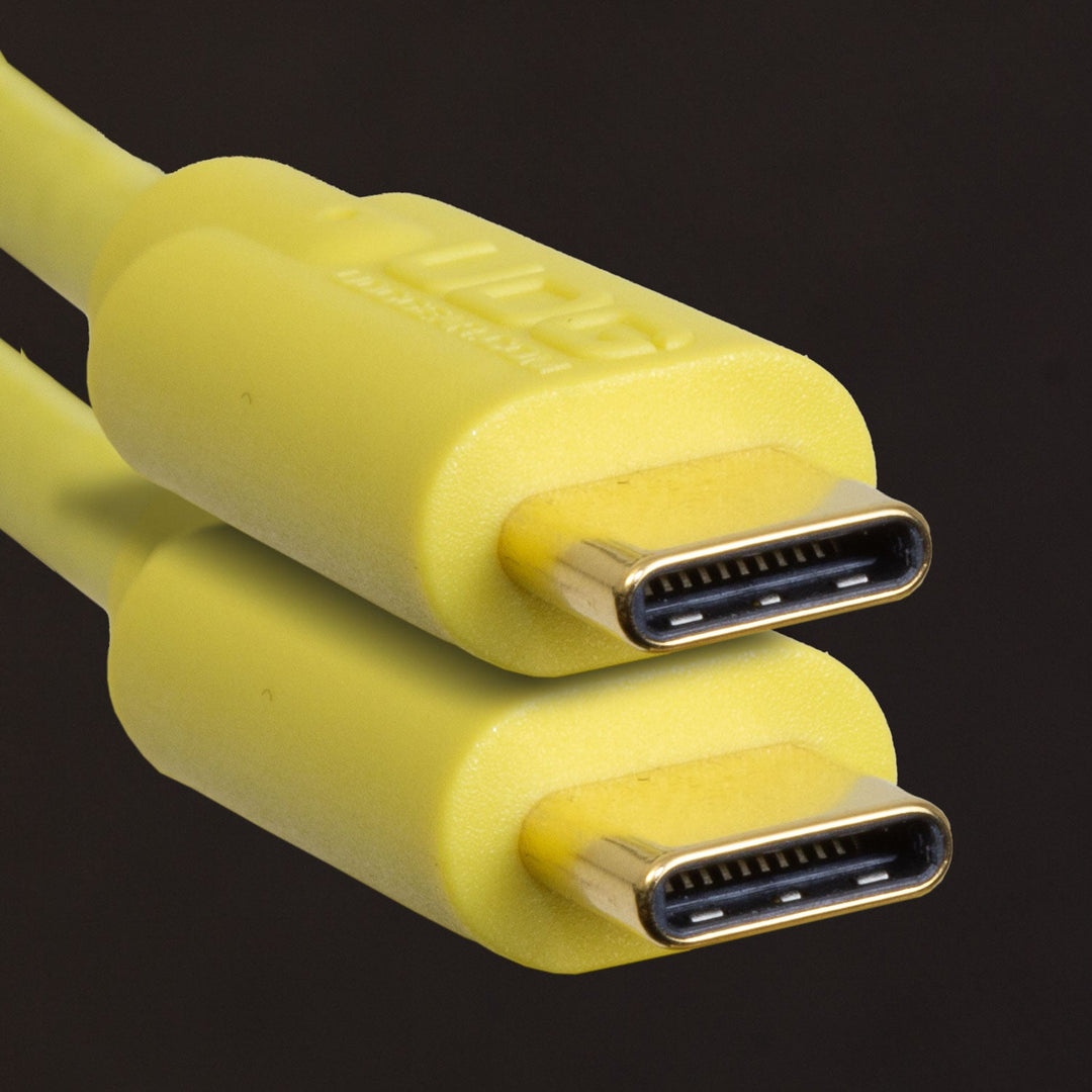 UDG Ultimate Kabel USB 3.2 C-C Gelb Gerade 1,5m