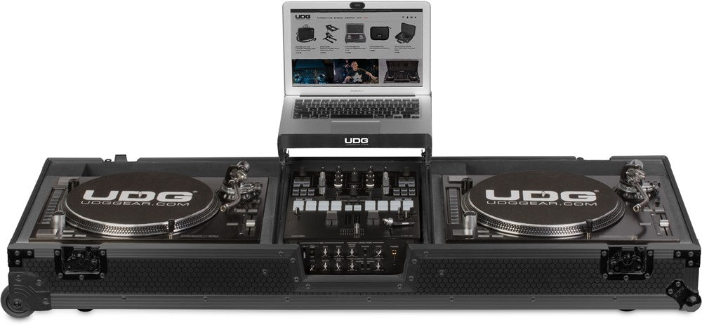 UDG Ultimate Flight Case Set PLX9/SL1200 Schwarz MK2 Plus (L&W)