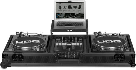 UDG Ultimate Flightcase-Set Multi-Format-Plattenspieler/Mixer Blk Plus