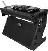 UDG Ultimate Flight Case Portable Z-Style DJ Table Schwarz Plus (Wheels)