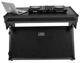 UDG Ultimate Flight Case Portable Z-Style DJ Table Schwarz Plus (Wheels)