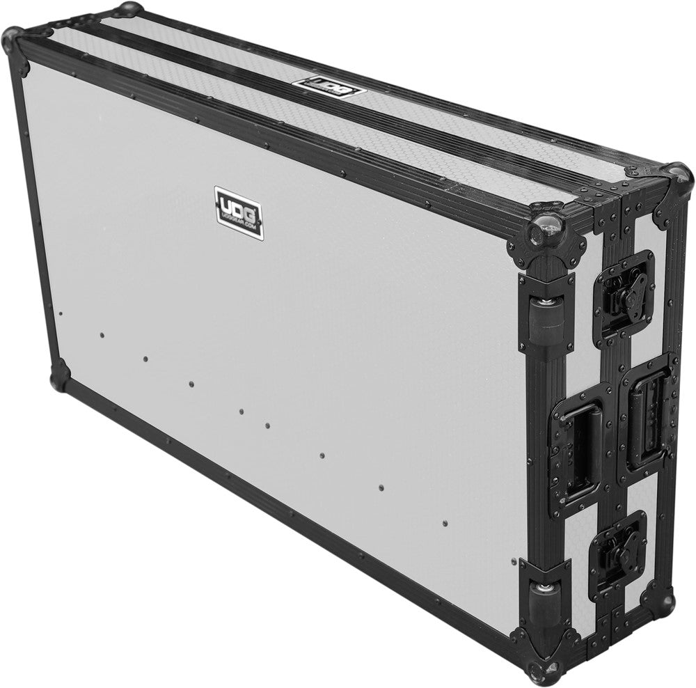 UDG Ultimate Flight Case Portable Z-Style DJ Table Weiß Plus (Wheels)