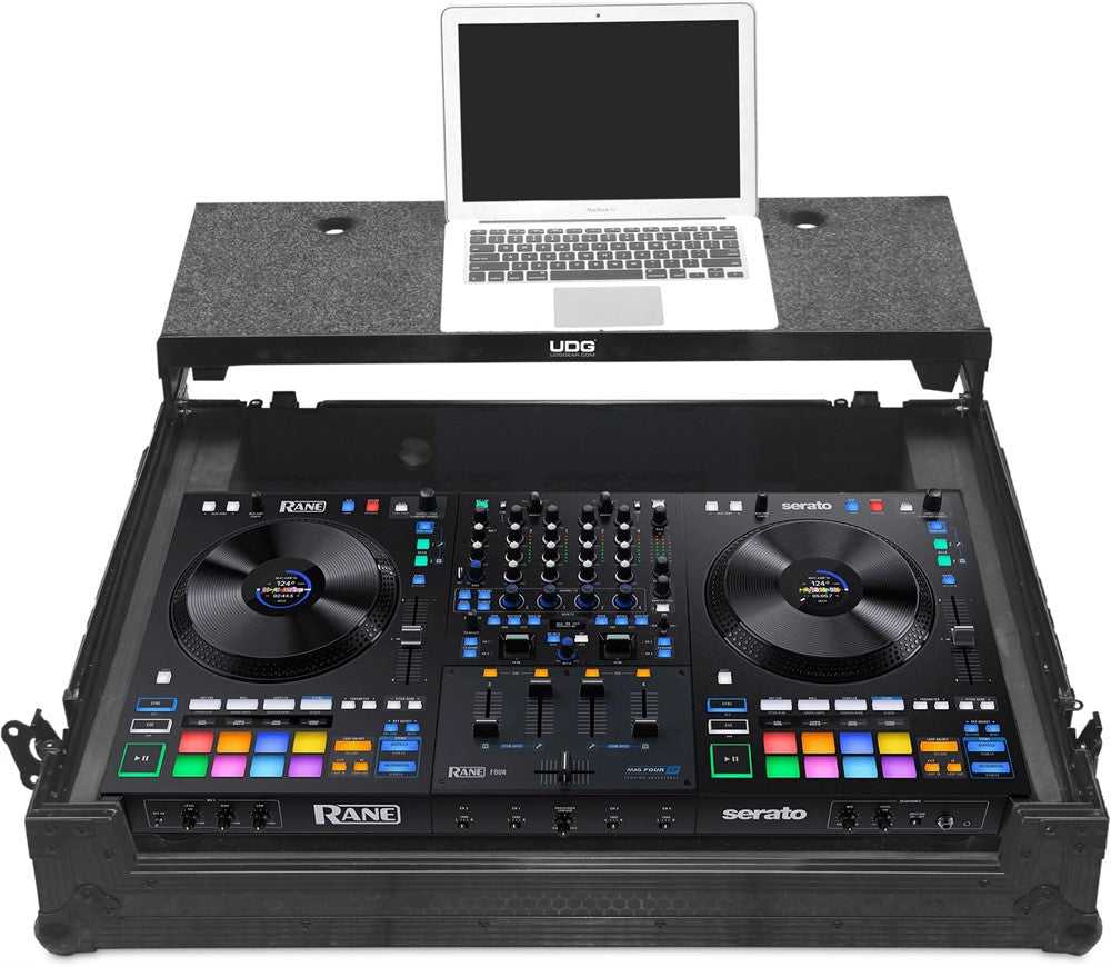 UDG Ultimate Flight Case Rane Performer / Four Schwarz Plus (L&W)