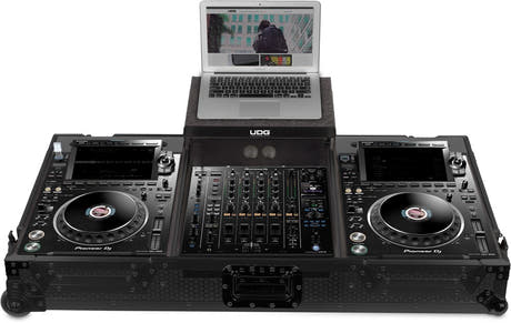 UDG Ultimate Flight Case Set Pioneer CDJ-3000/A9 Schwarz Plus (L&W)