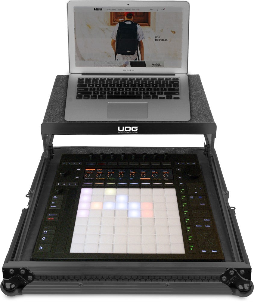 UDG Ultimate Flug Case Ableton Push 3 Schwarz Plus (L)