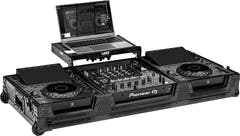 UDG Ultimate Flight Case Set AlphaTheta CDJ-3000X/DJM-A9 Schwarz Plus (L&W)