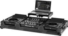 UDG Ultimate Flight Case Set AlphaTheta CDJ-3000X/DJM-A9 Schwarz Plus (L&W)