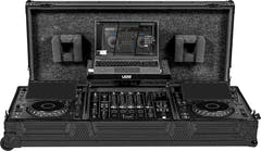 UDG Ultimate Flight Case Set AlphaTheta CDJ-3000X/DJM-A9 Schwarz Plus (L&W)