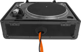 UDG Ultimate Pick Foam Flight Case Multi Format Turntable Schwarz